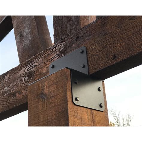 metal brackets for cedar beams|cutting edge metal post bracket.